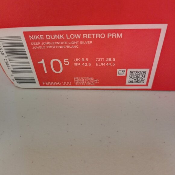 Size 10.5 - Nike Dunk Premium Low Split - Deep Jungle - Picture 2 of 9